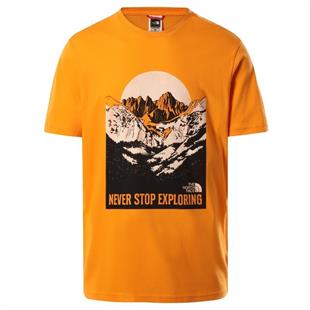 The North Face Natural Wonders Erkek Turuncu T-Shirt
