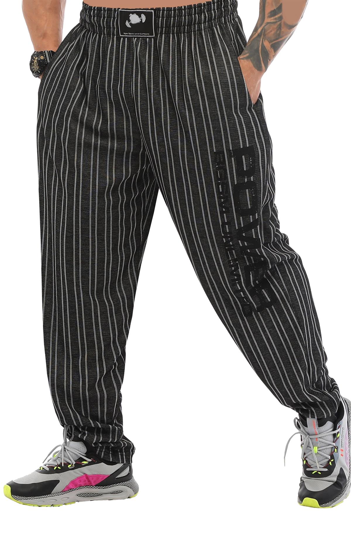 BIG SAM SPORTSWEAR COMPANY Mens Baggy Sweatpants with Pockets, Oldschool Loose Fit Gym Pants