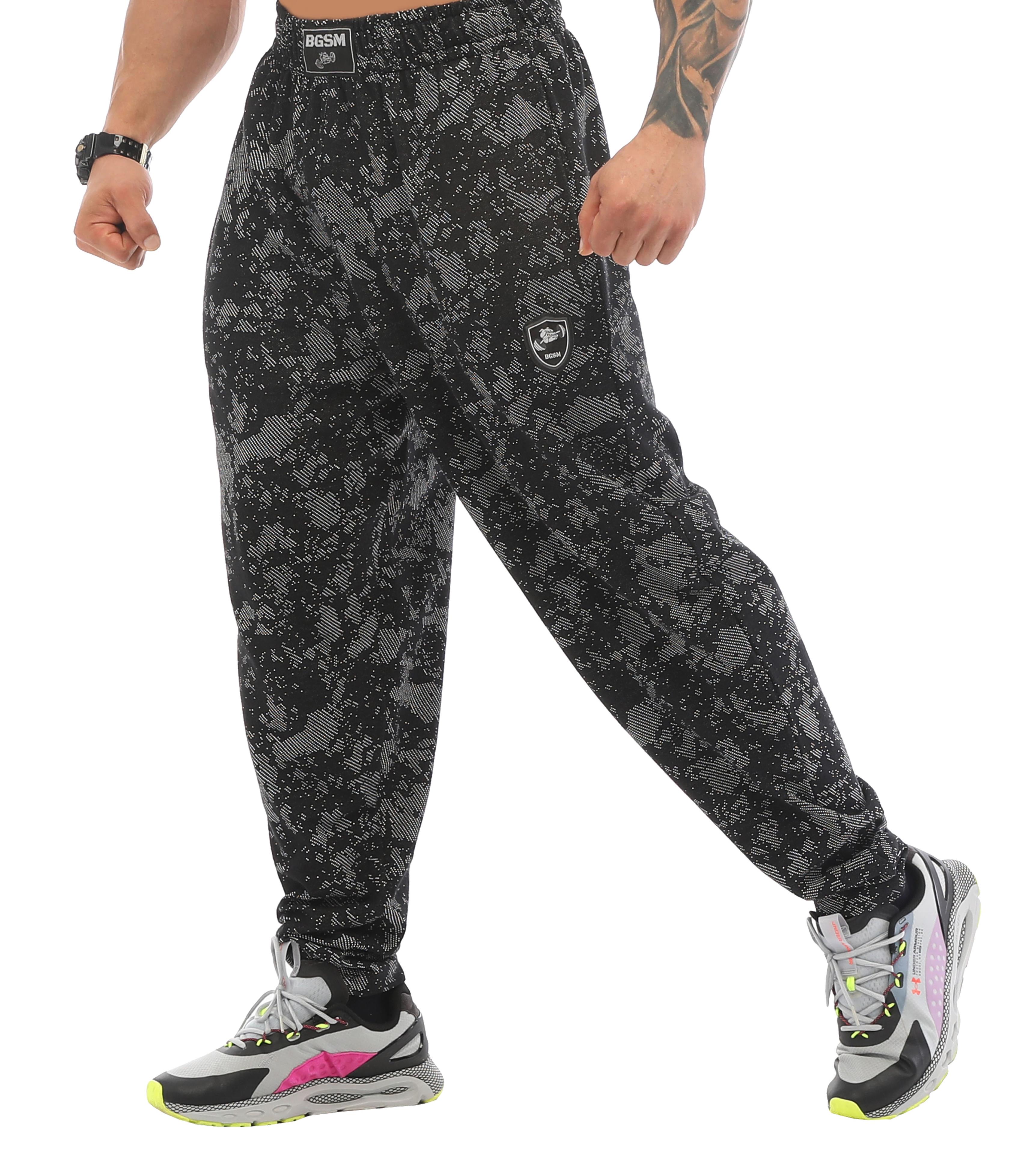 Baggy Technical Camo Gym Sweatpants