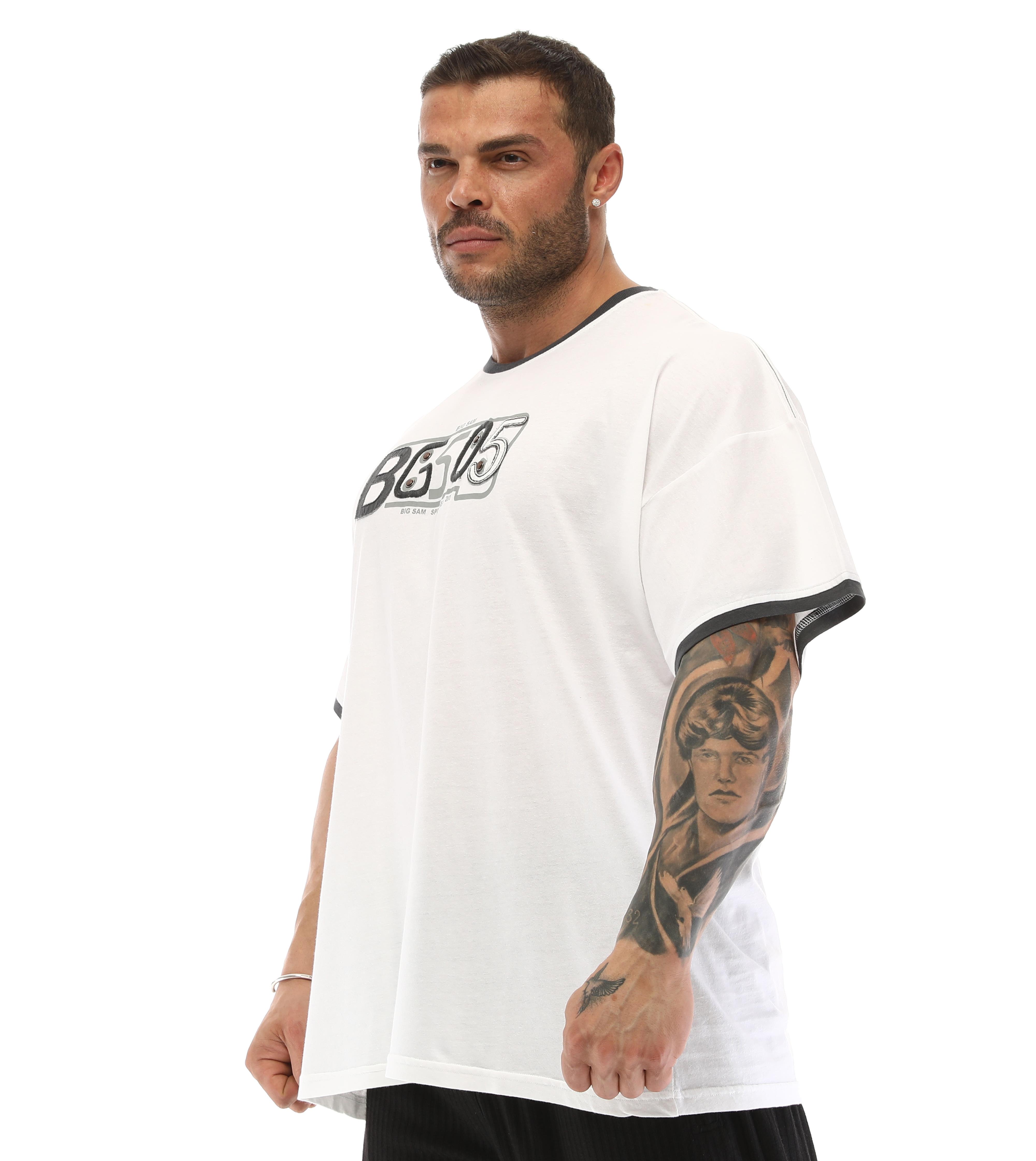 Mens Cotton T-shirt Big Sam