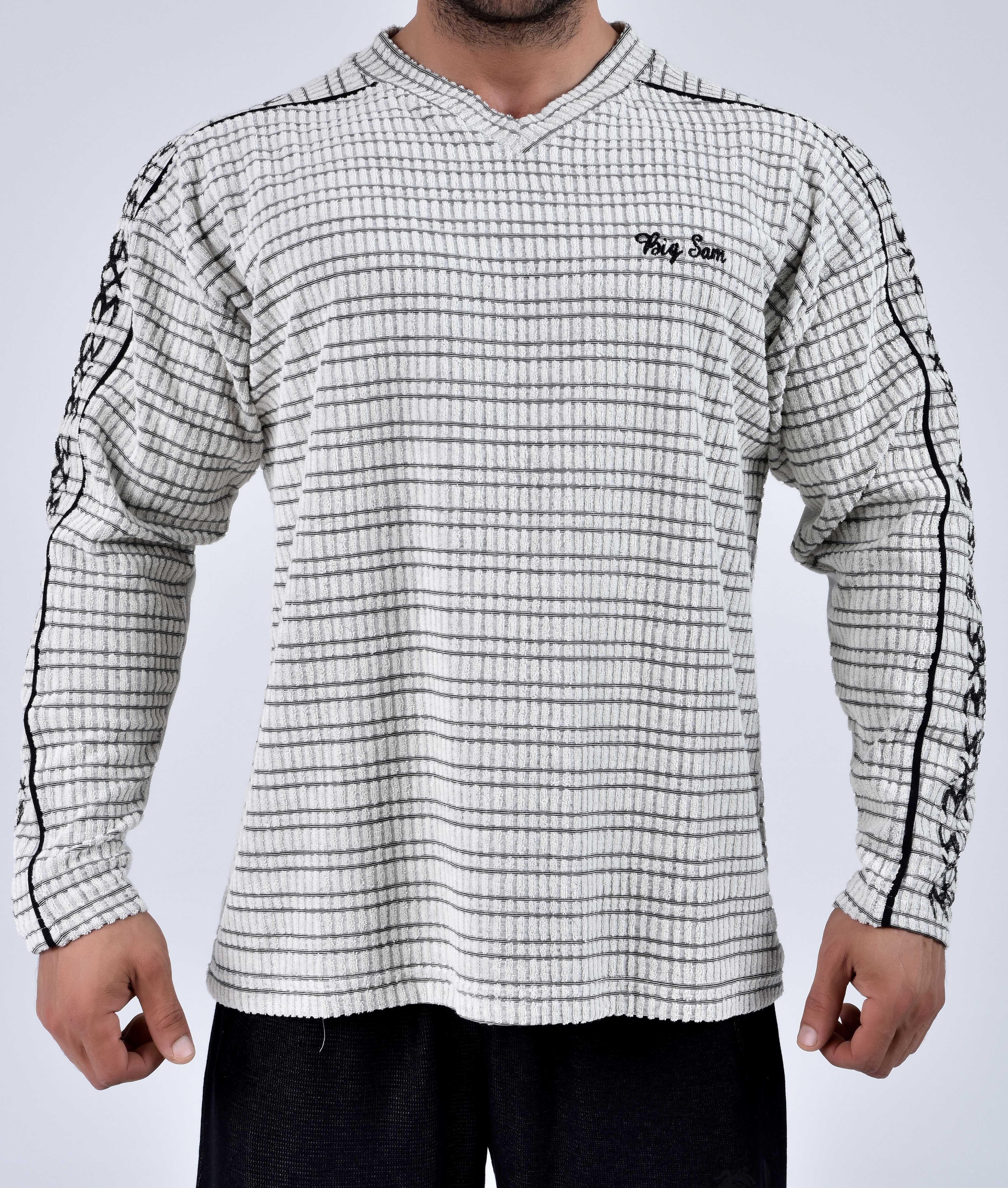 Mens Fashion Sweatshirt V-Neck