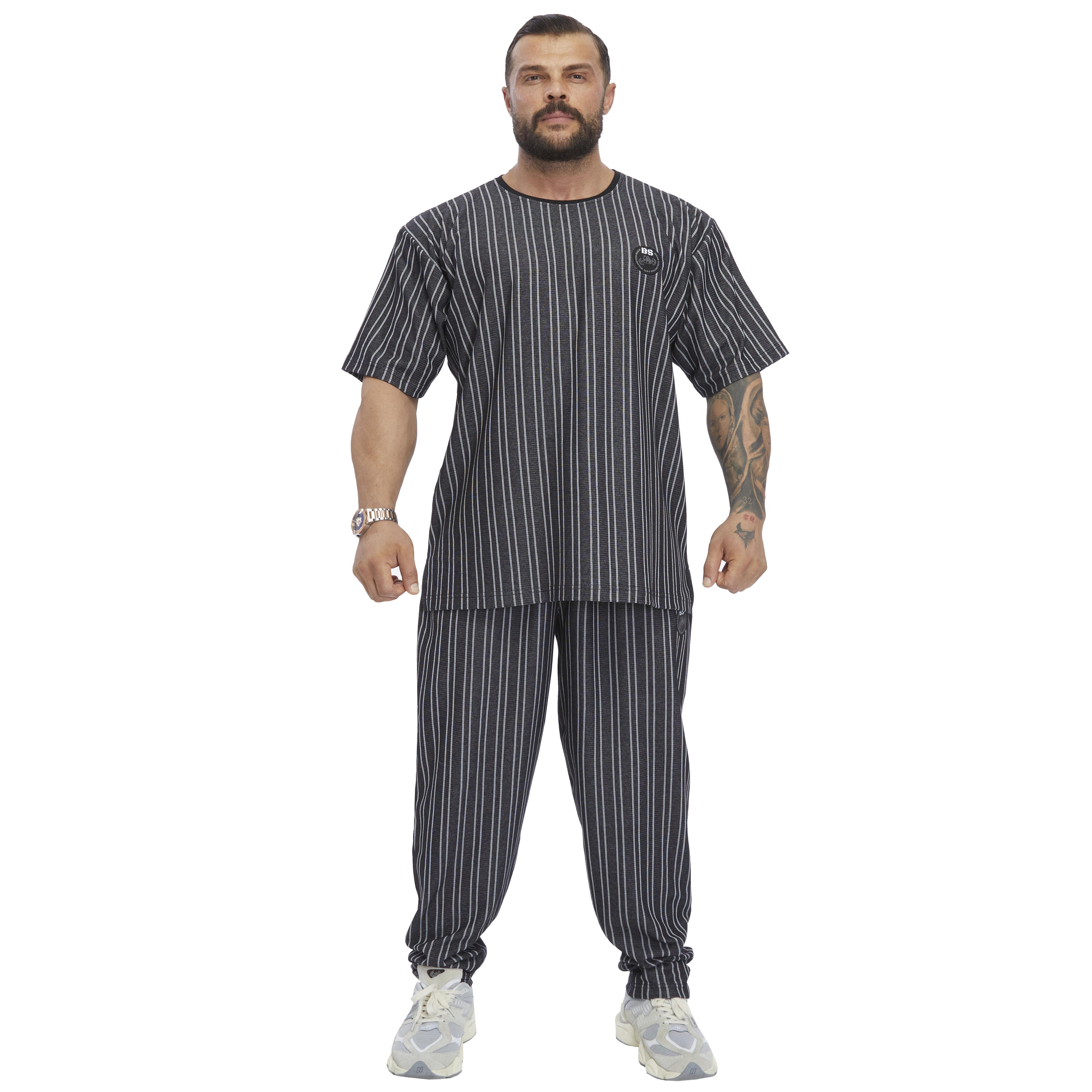 Mens Loose Fit Cotton Sweatpants with Pockets