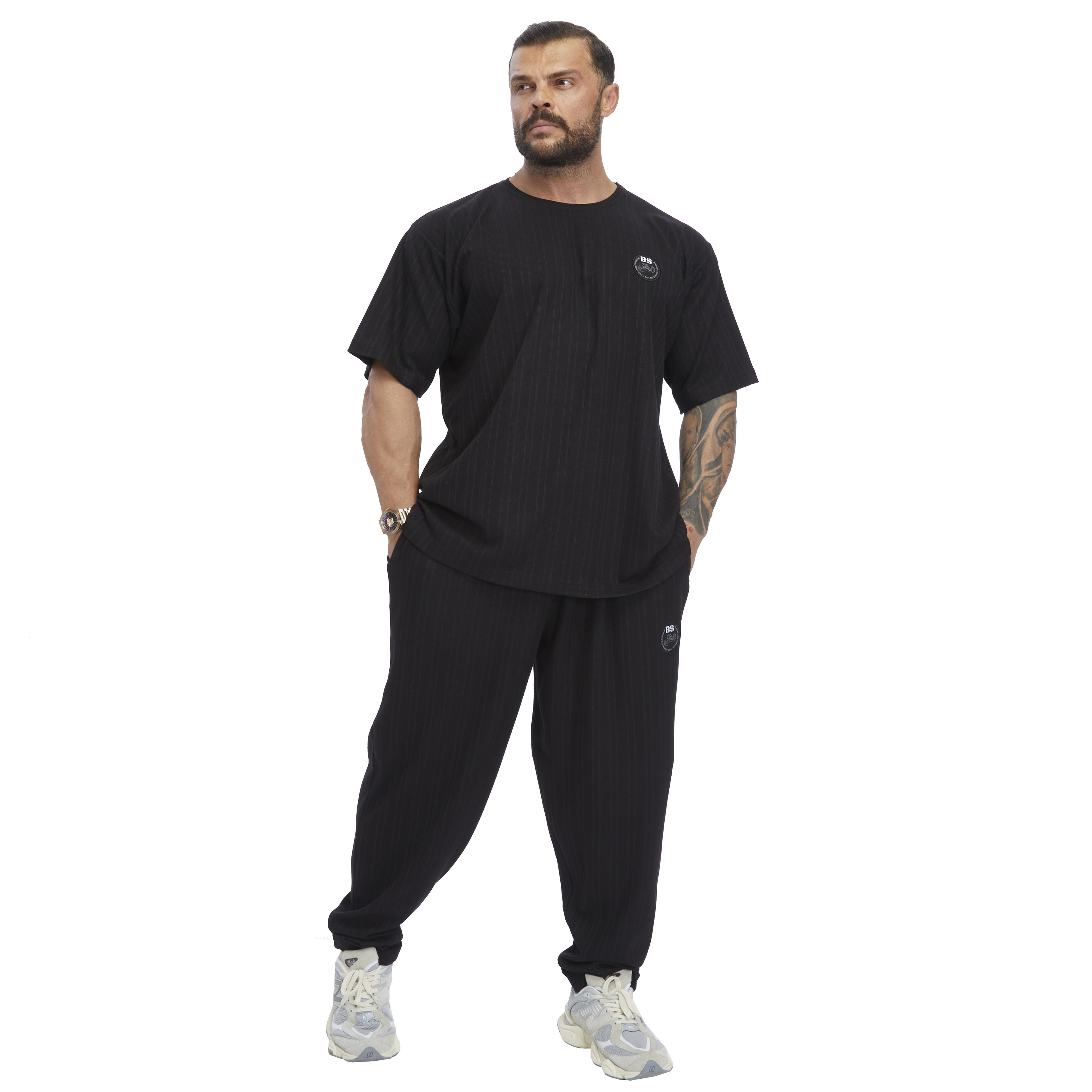 Mens Loose Fit Cotton Sweatpants with Pockets