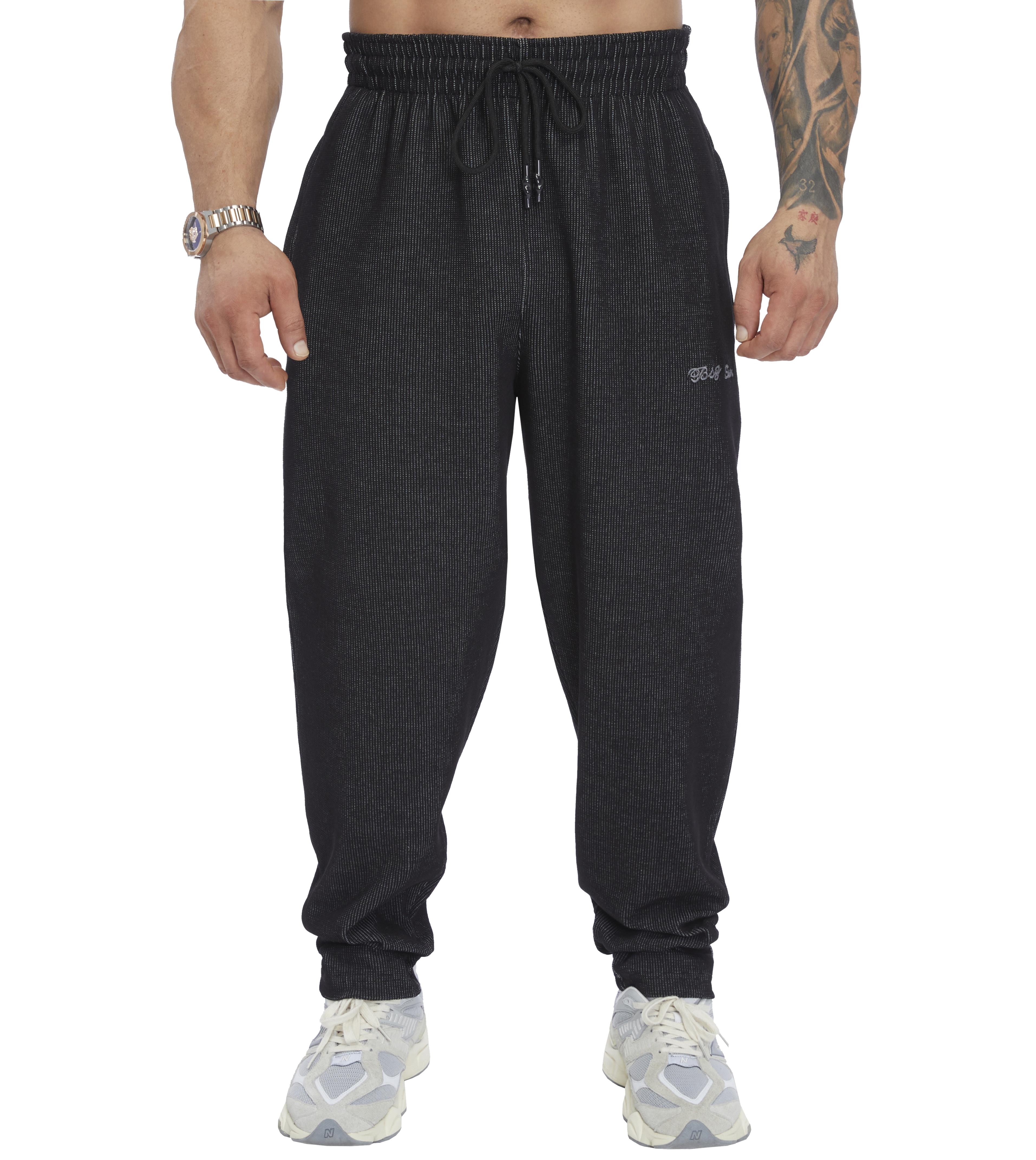 Mens Loose Fit Luxury Winter Sweatpants