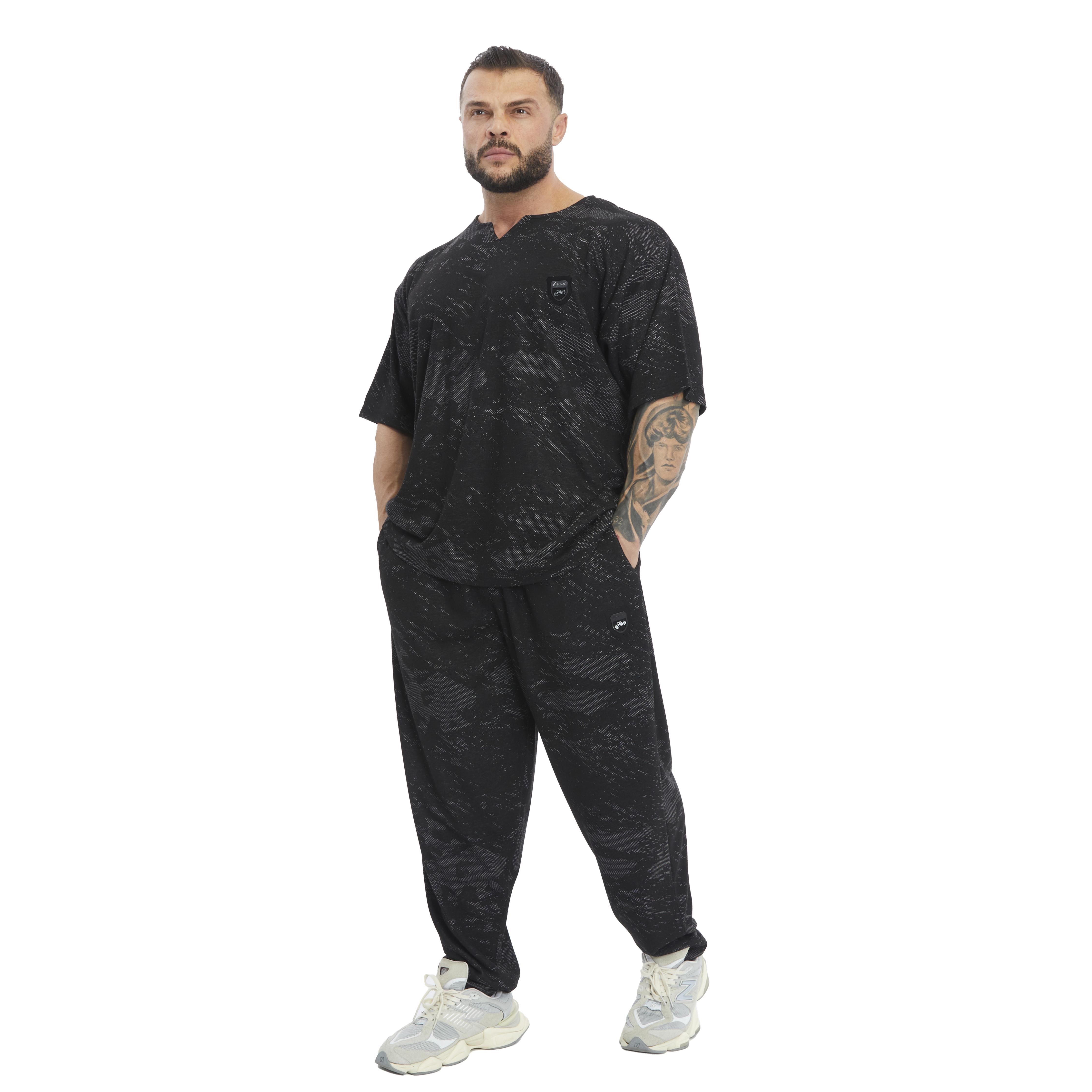 Mens Oversize Camo Trainig T-shirt