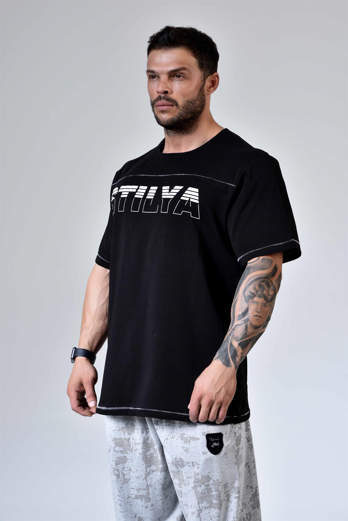 Mens Oversize Cotton T-shirt Stilya 3227