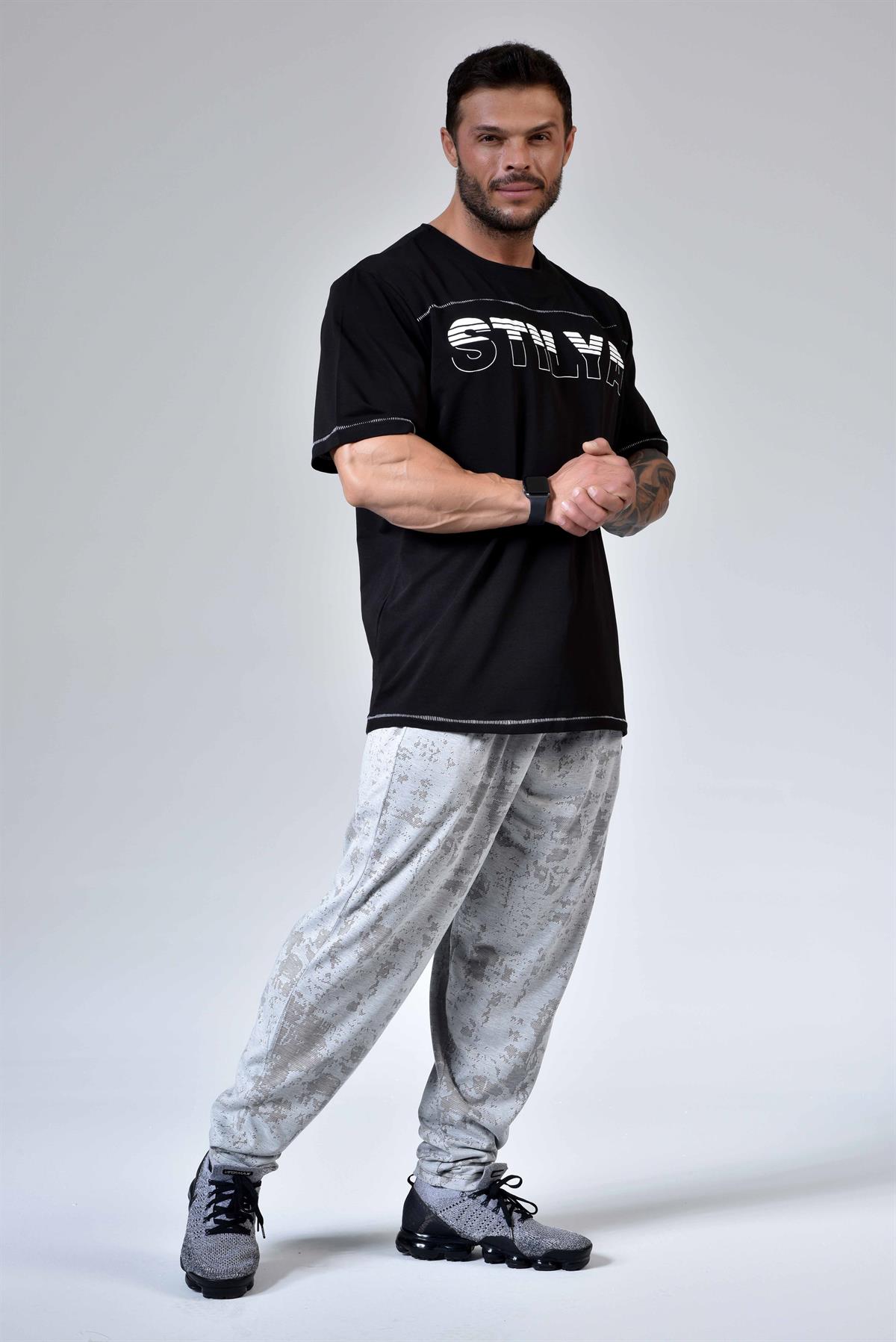 Mens Oversize Cotton T-shirt Stilya 3227