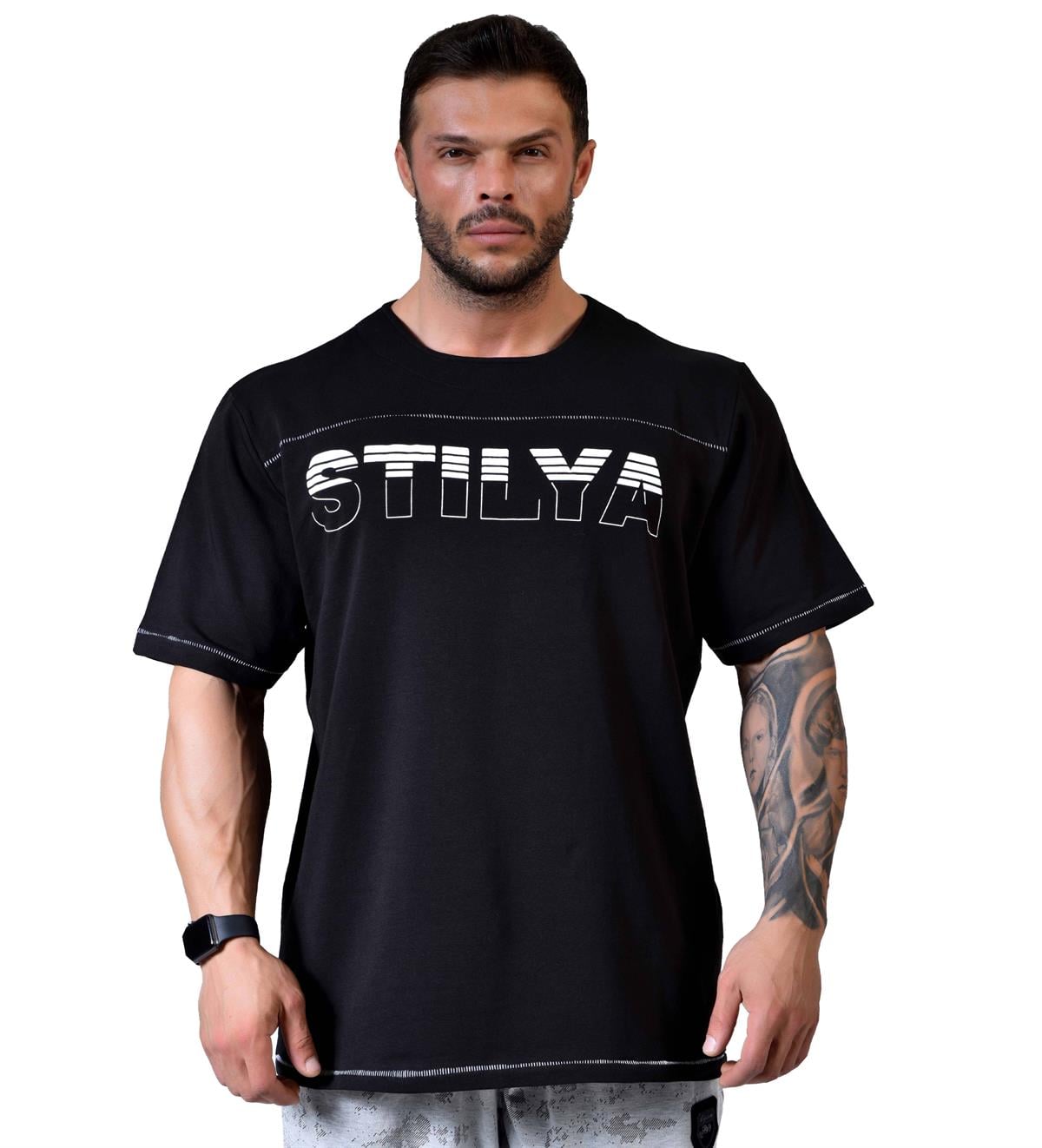Mens Oversize Cotton T-shirt Stilya 3227