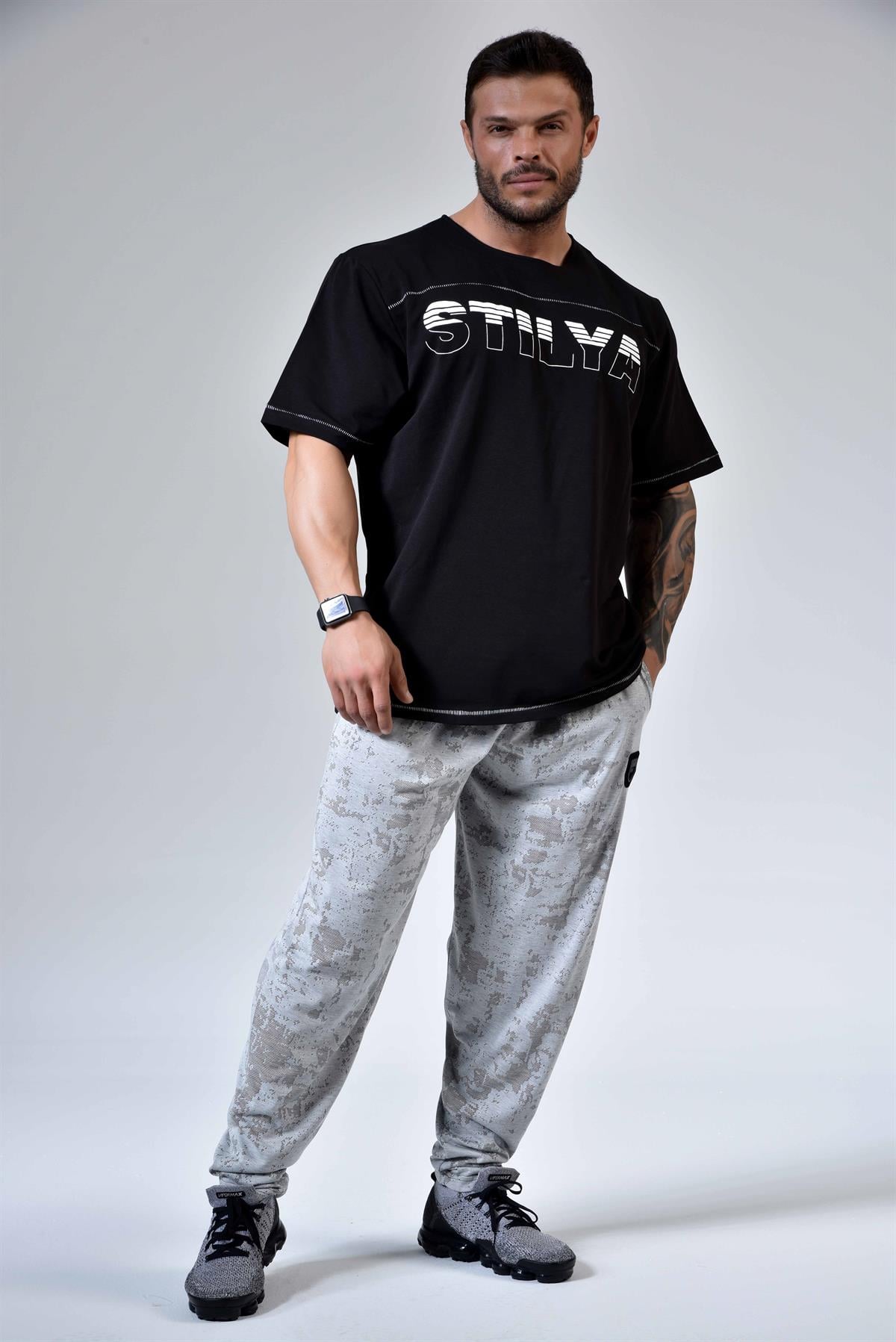 Mens Oversize Cotton T-shirt Stilya 3227