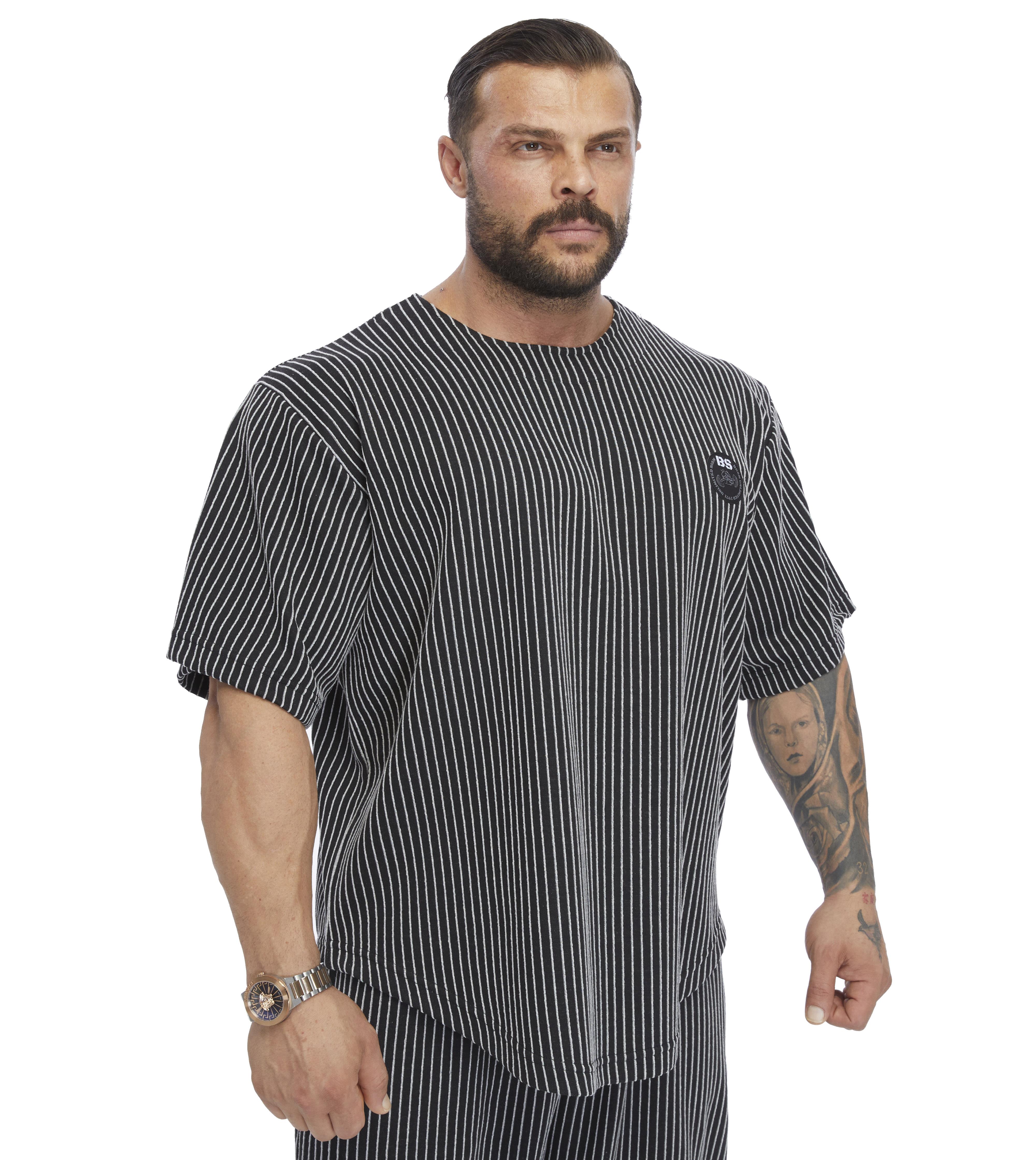 Mens Oversize Rag Top T-shirt Middle Textured Thick Fabric