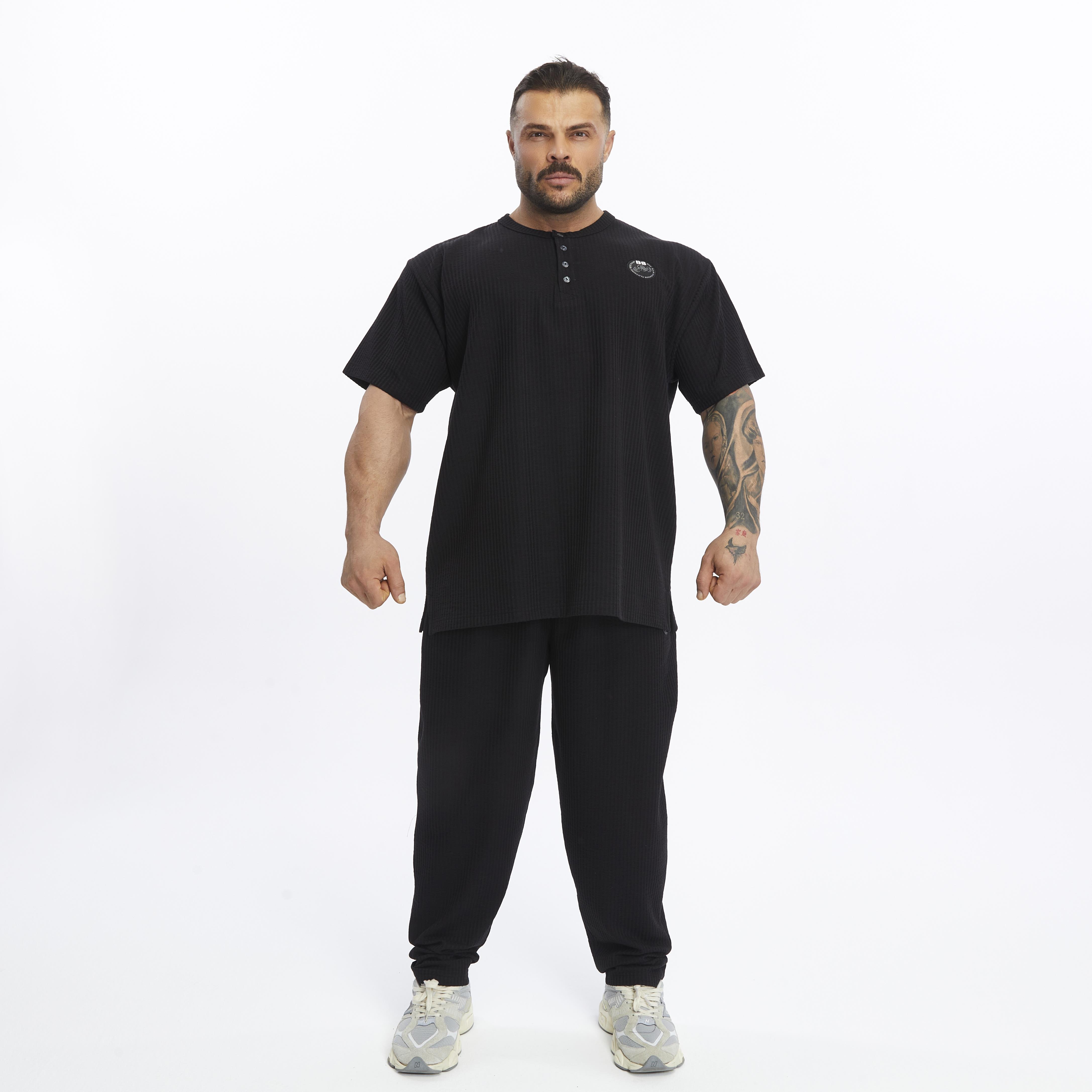 Mens Oversize T-shirt Cotton Training Rag Top
