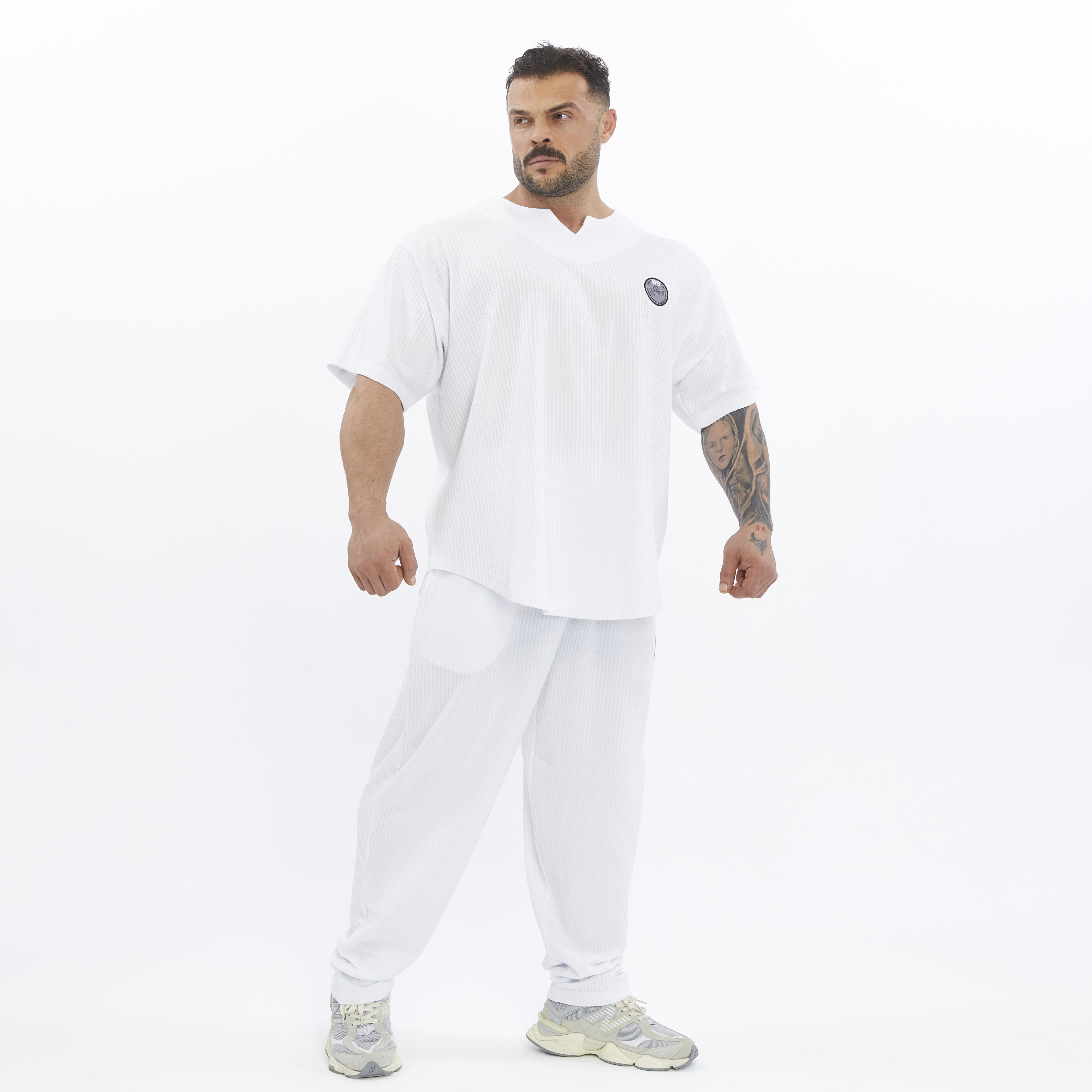 Mens Oversize T-shirt Cotton Training Rag Top
