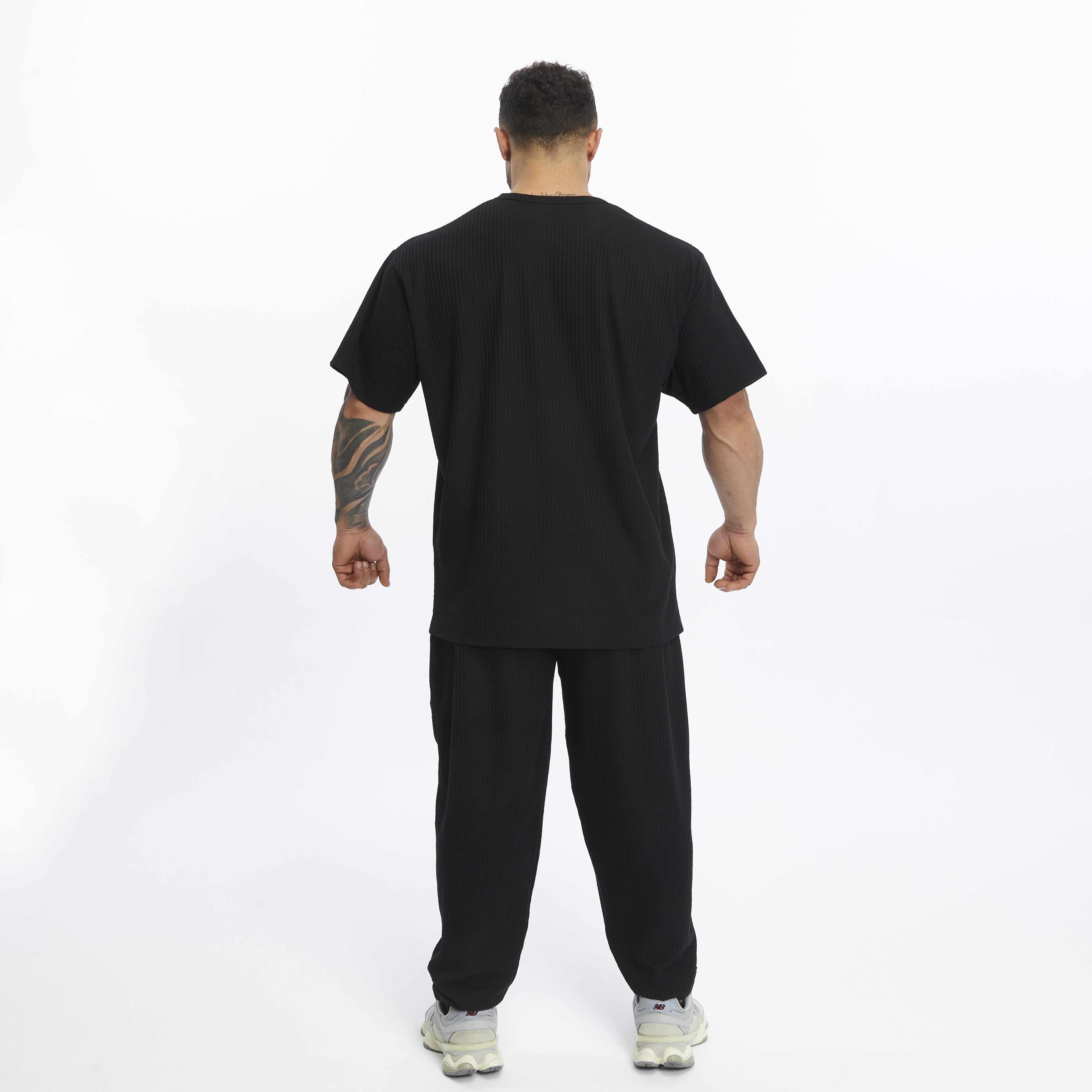 Mens Oversize T-shirt Cotton Training Rag Top