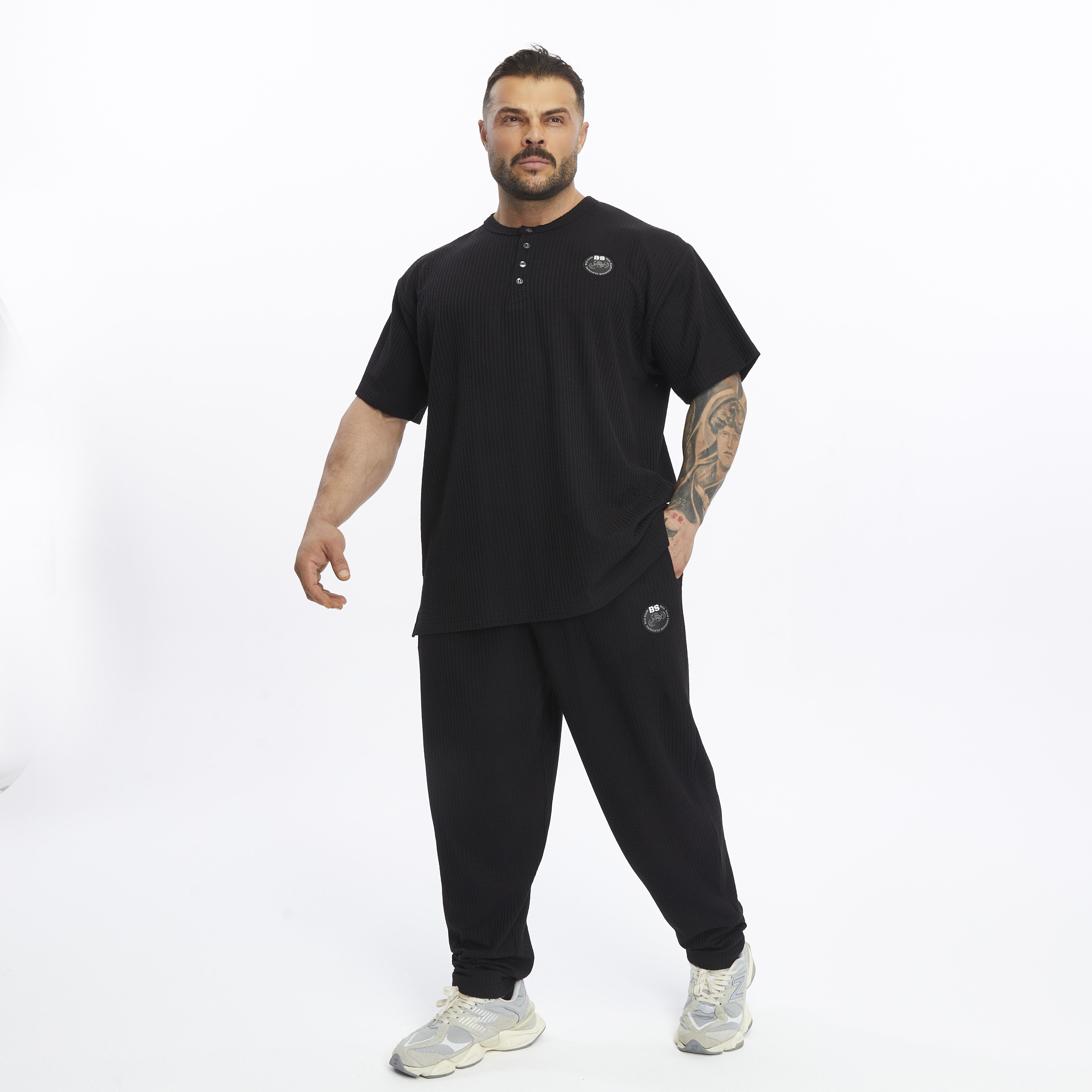 Mens Oversize T-shirt Cotton Training Rag Top