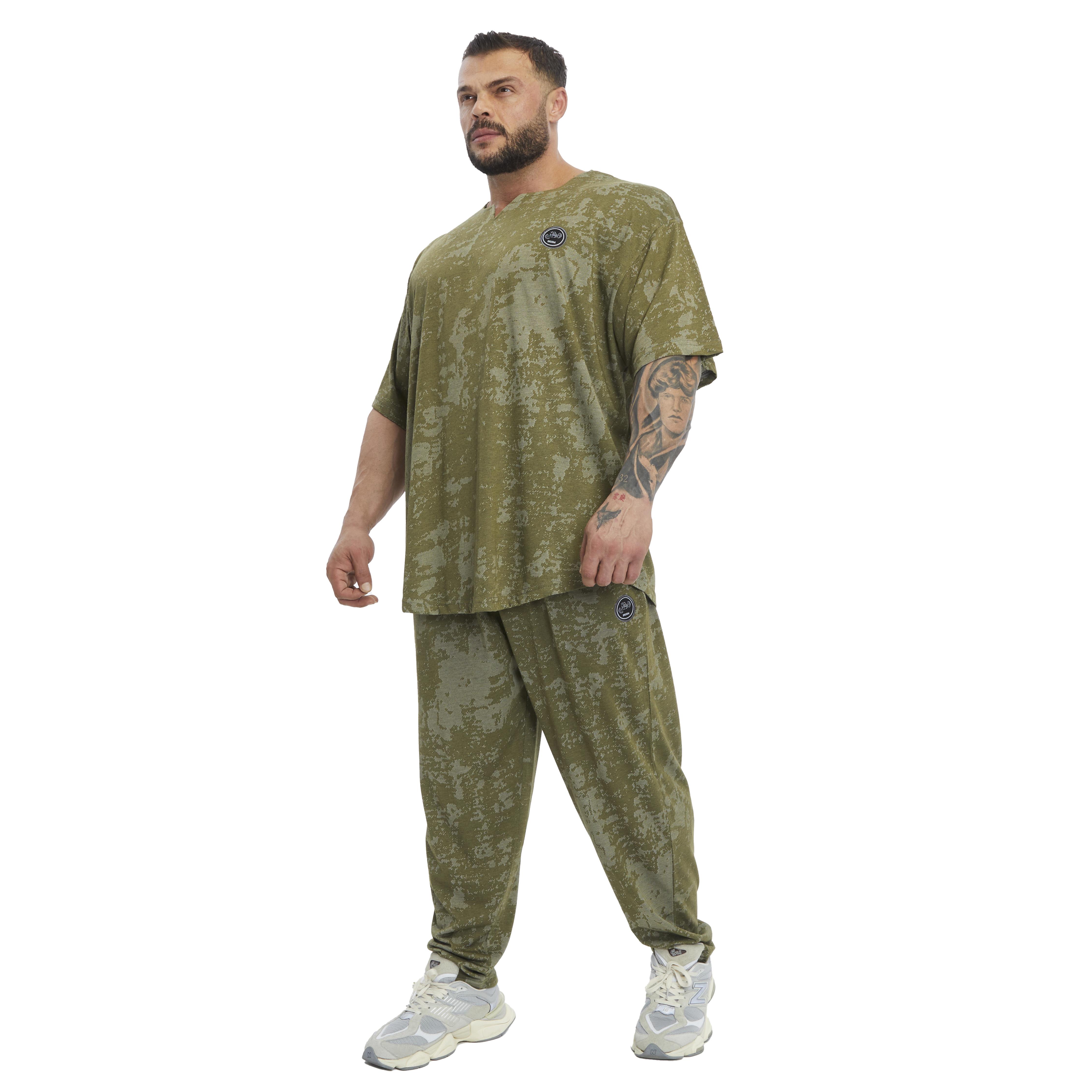 Mens Oversize Technical Camo T-shirt