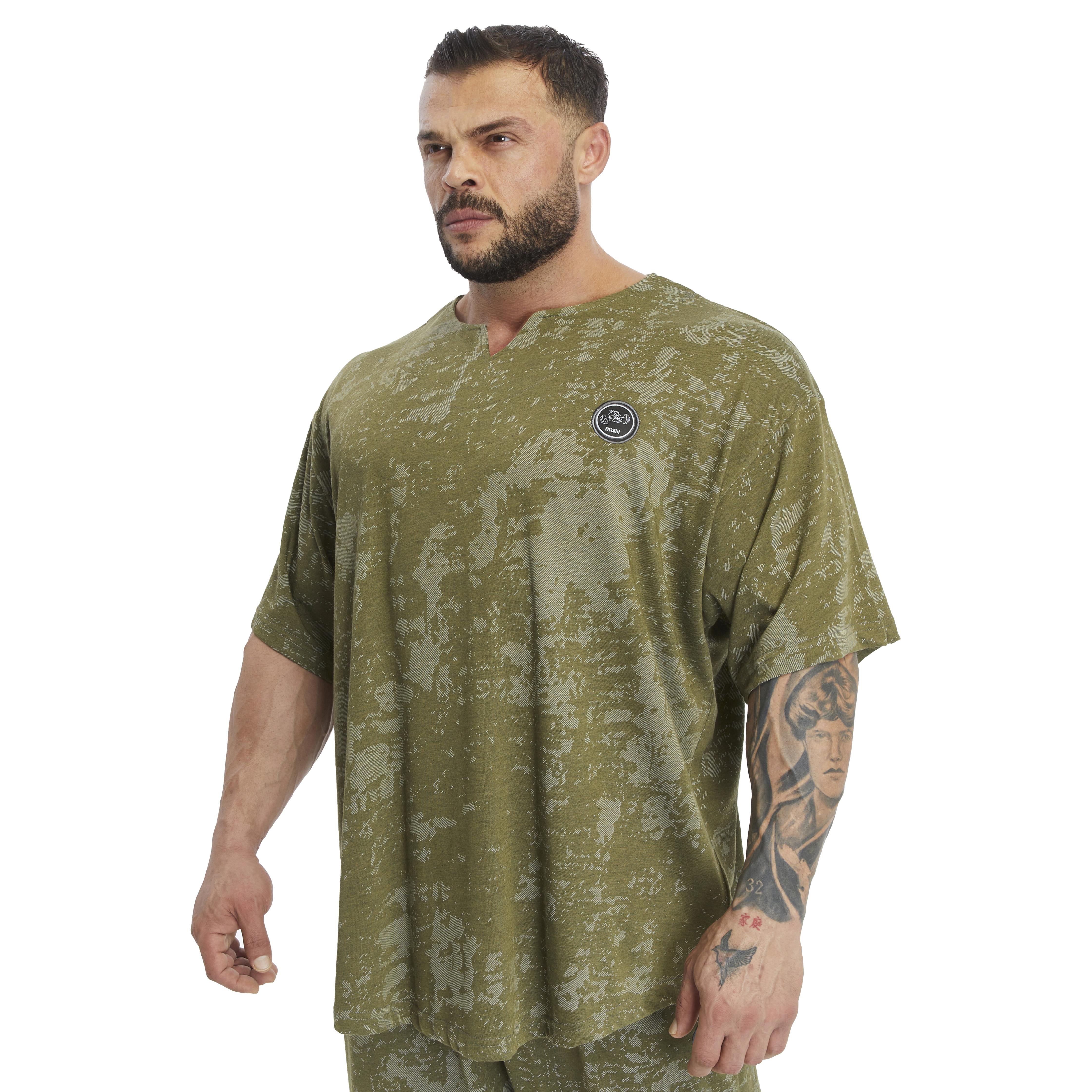Mens Oversize Technical Camo T-shirt