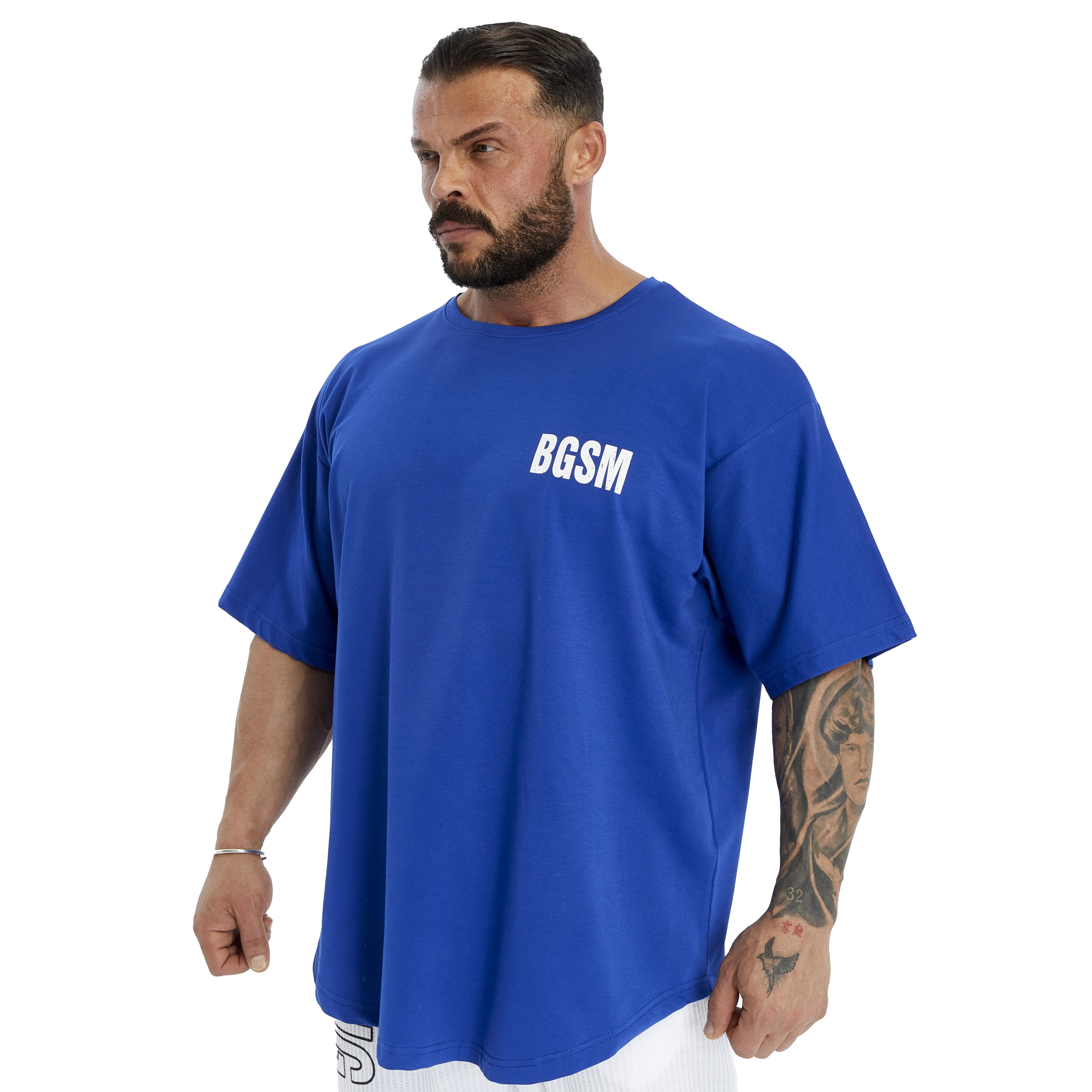 Mens Oversized Perfomance T-Shirt Cotton Rag Top
