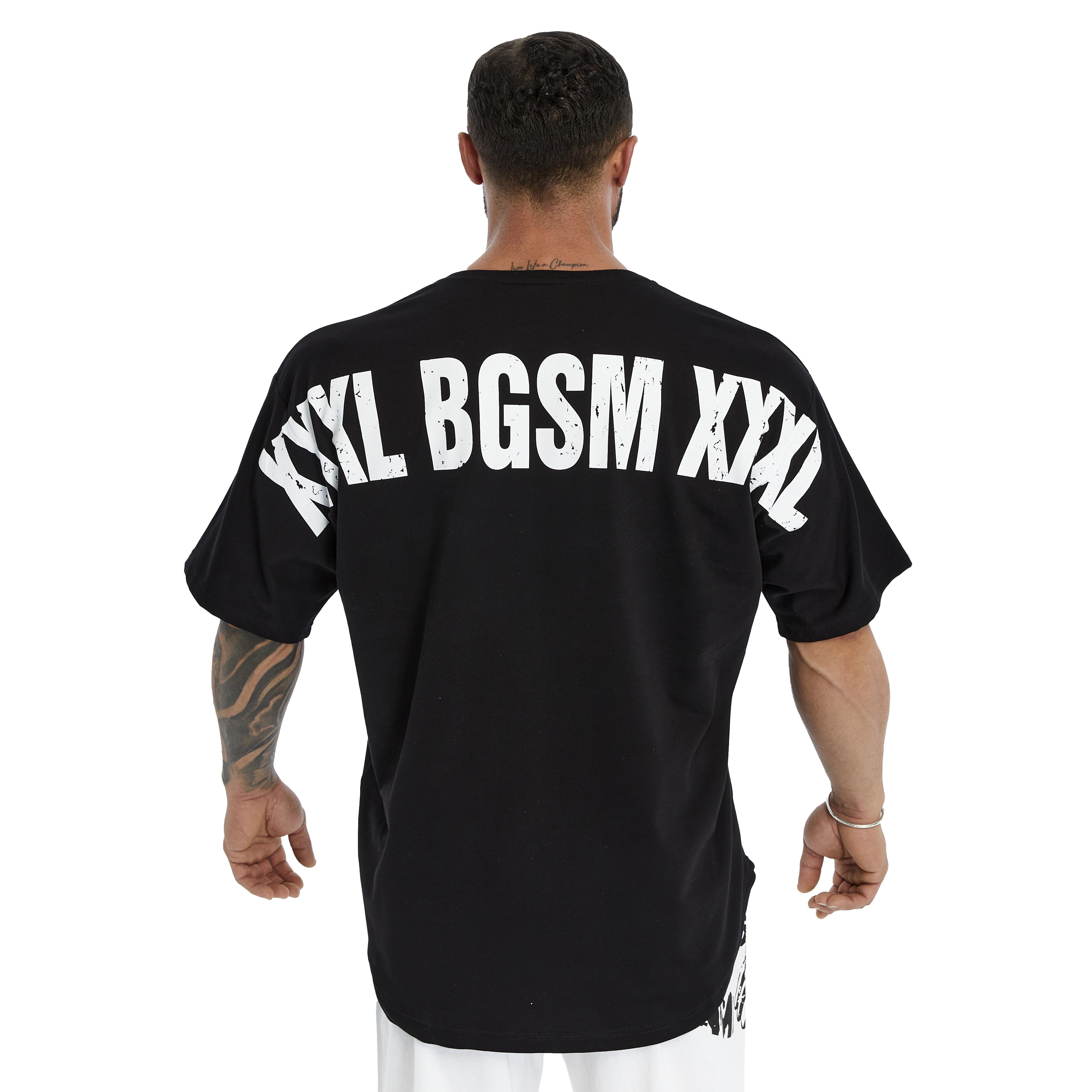 Mens Oversized Perfomance T-Shirt Cotton Rag Top