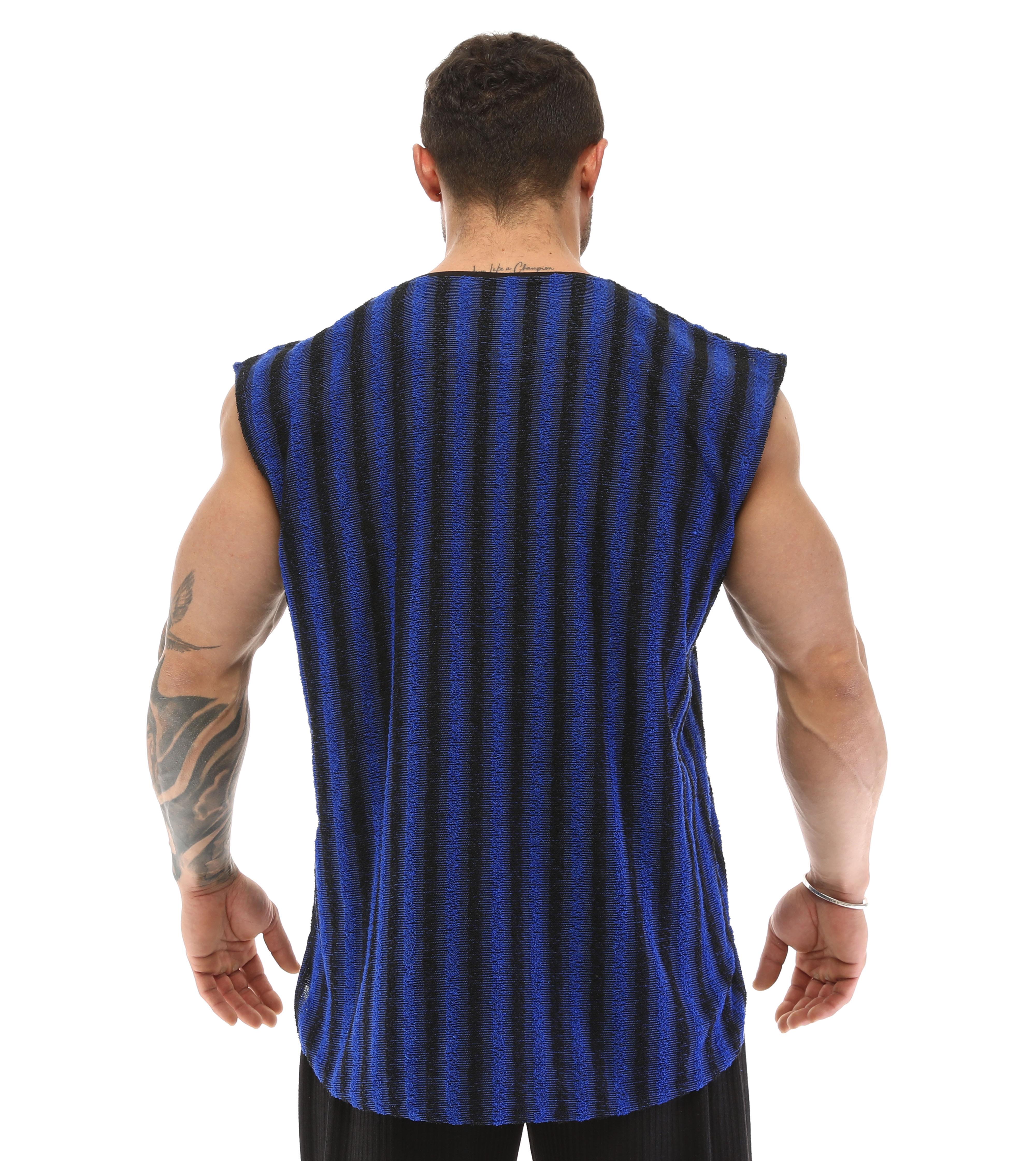 Mens Sleeveless Towel Gym Shirt