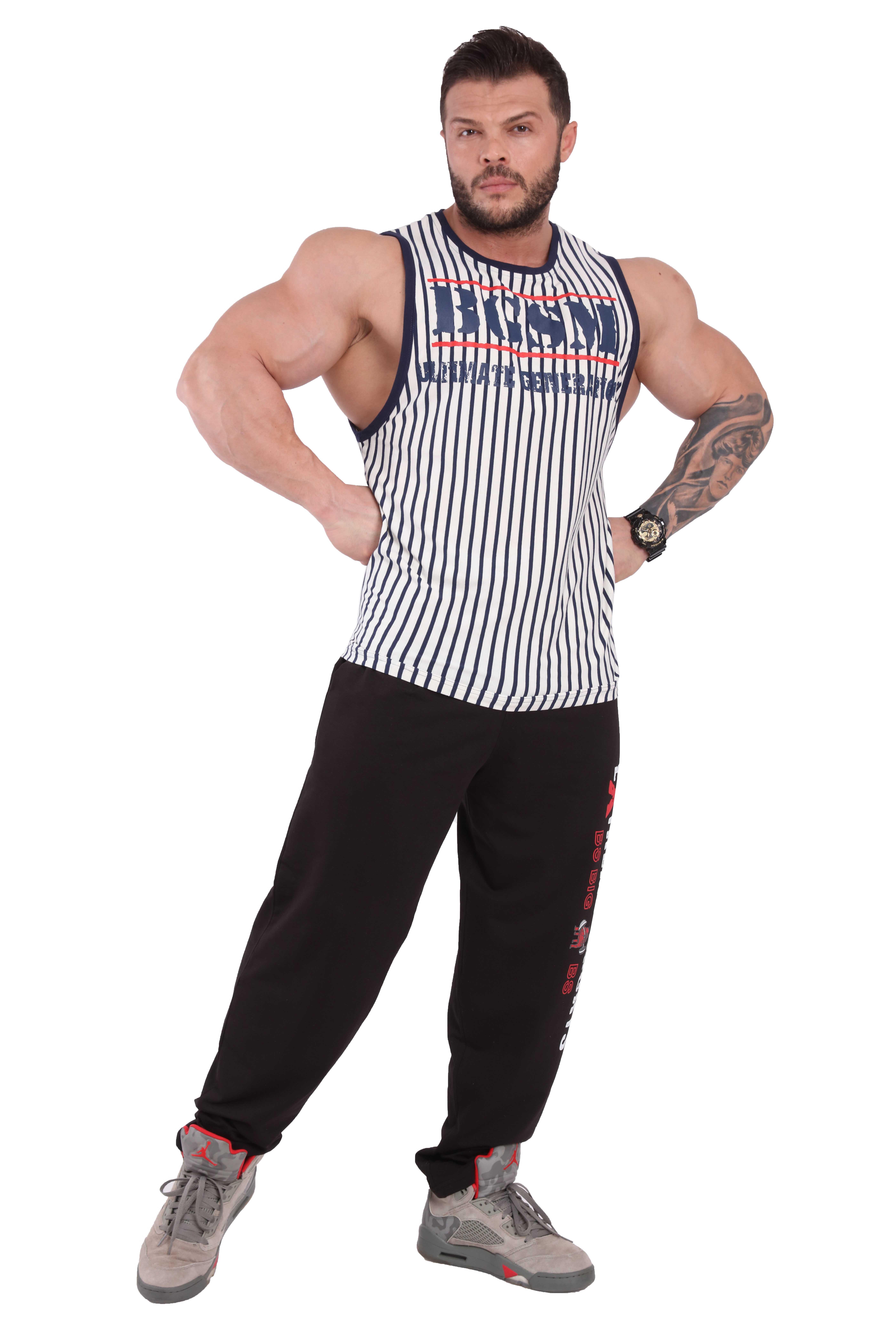 Mens Striped Tank Top