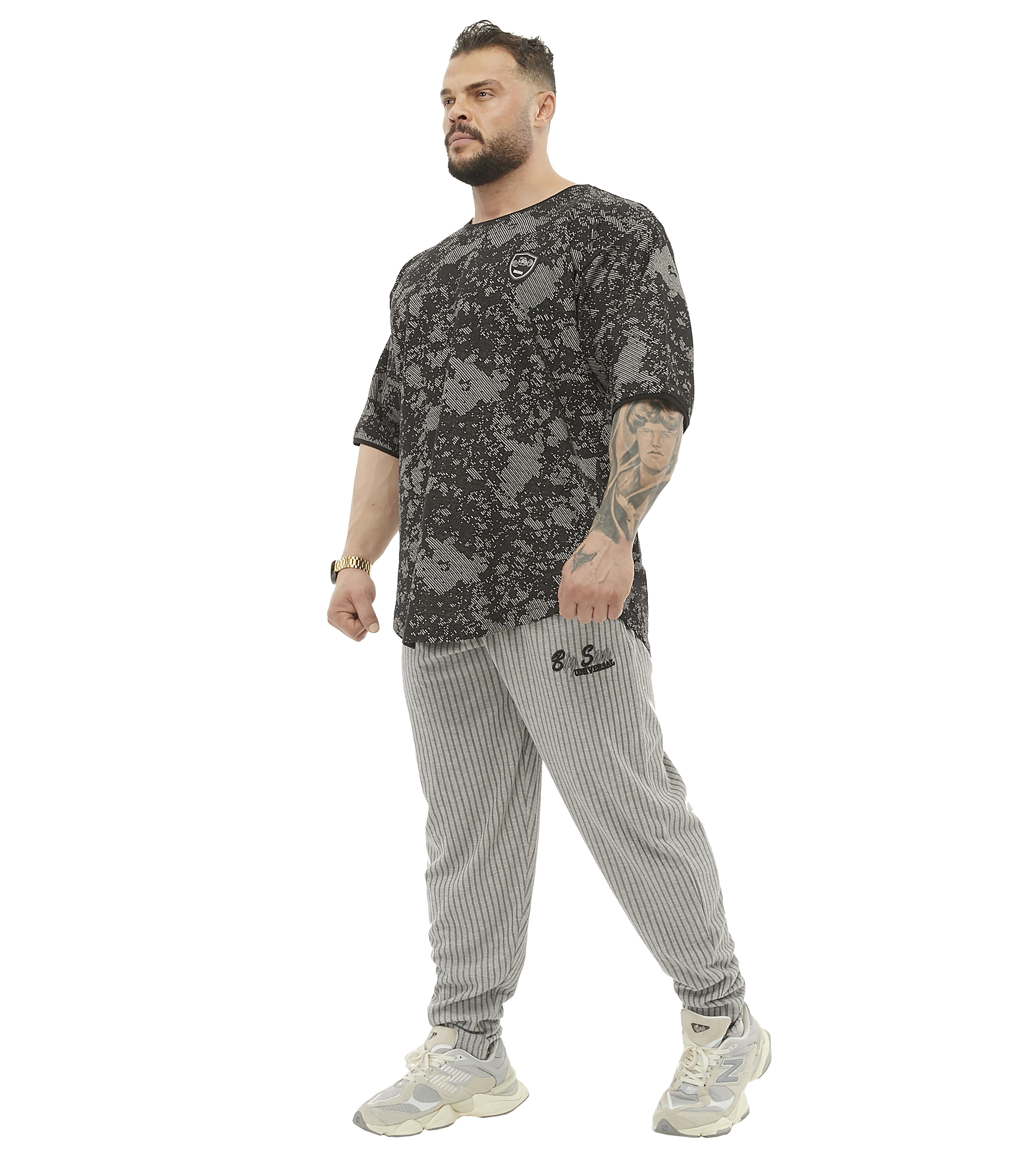 Mens Technic Camouflage Rag Top Oversize T-shirt