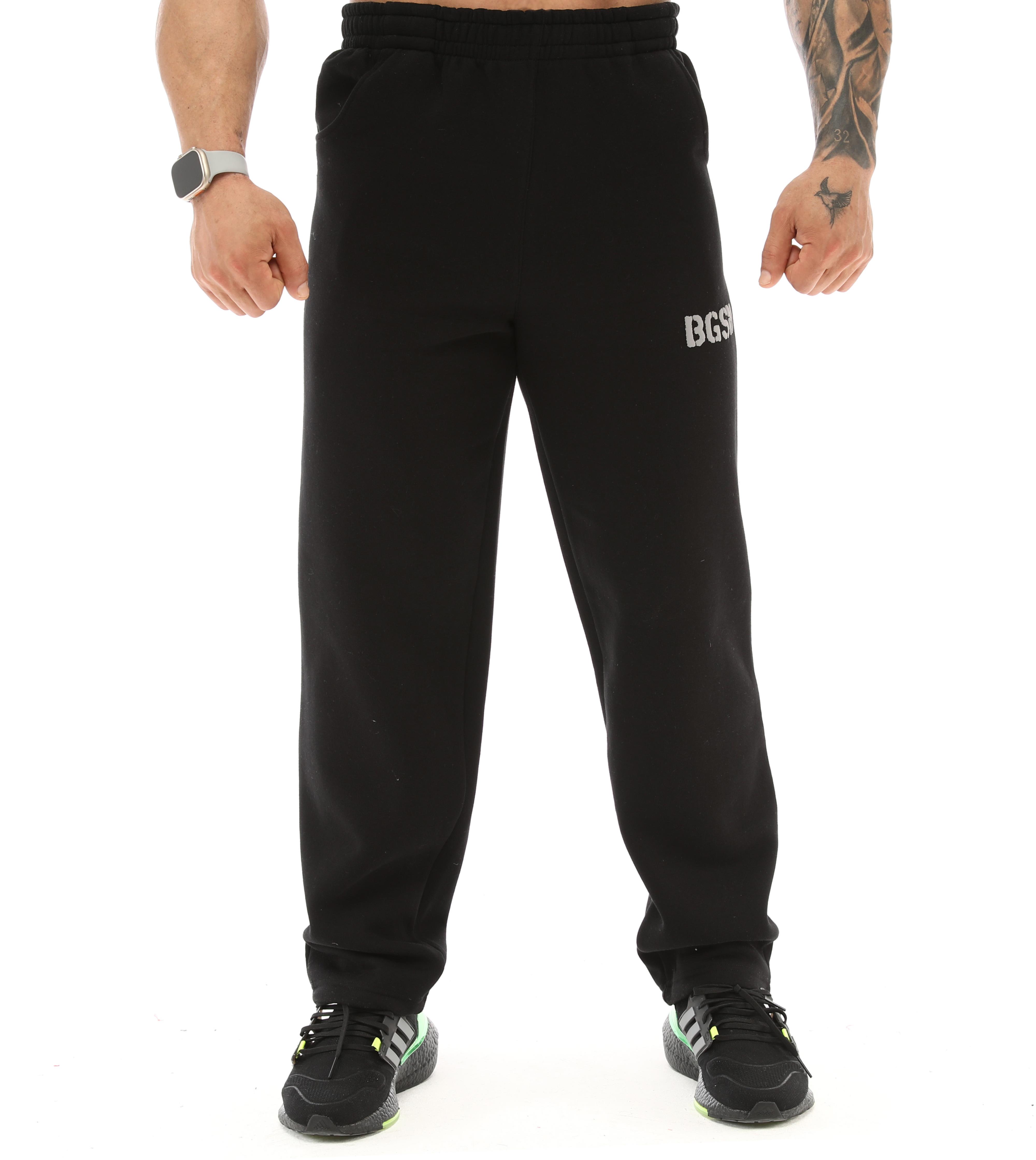 Mens Winter Sweatpants Black