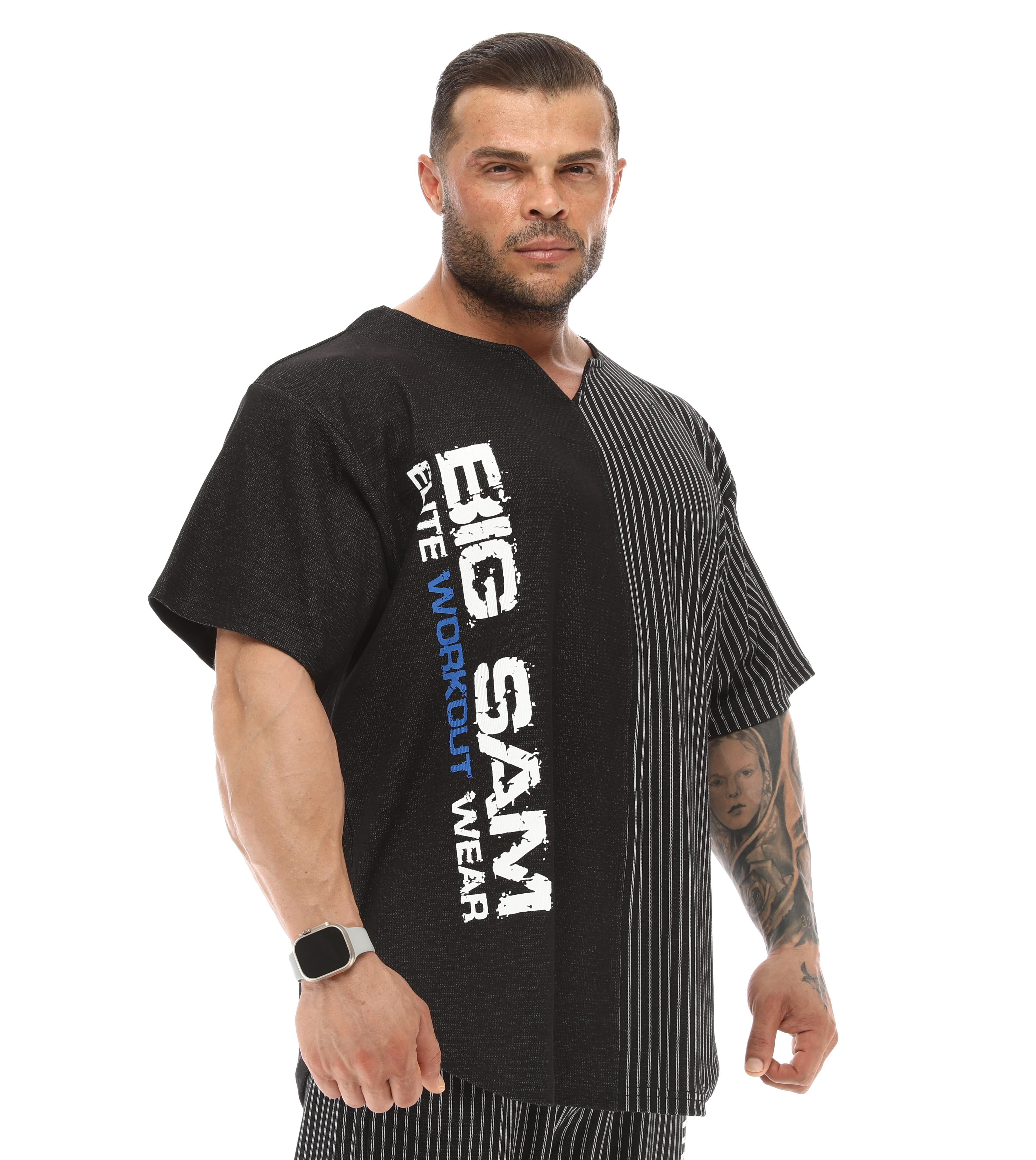 Oversize Bodybuilding Rag Top T-shirt Orange