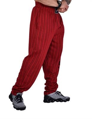 Baggy Stripped Body Pants Burgundy Big Sam PNT1307 
