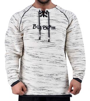 Knit Texture Oversize Sweatshirt