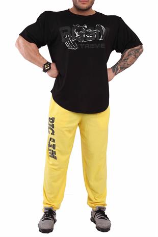 Mens Baggy Pants Loose Fit Cotton