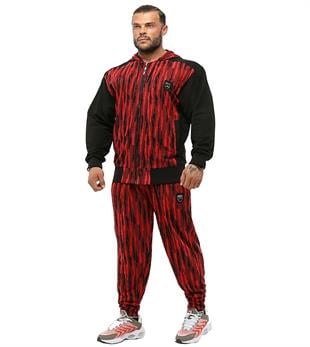 Mens Baggy Towel Pants Red