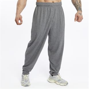 Mens Casual Cotton Drawstring Pants Elastic Waist Side Pockets 