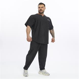 Mens Cotton Sweatpants With Drawstring Waistband Side Pockets