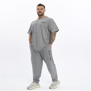 Mens Cotton Sweatpants With Drawstring Waistband Side Pockets