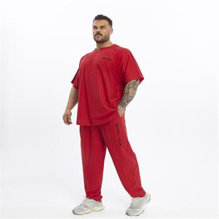 Mens Cotton Sweatpants With Drawstring Waistband Side Pockets