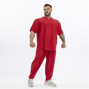 Mens Cotton Sweatpants With Drawstring Waistband Side Pockets