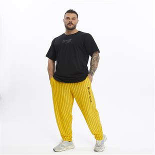 Mens Cotton Sweatpants With Drawstring Waistband Side Pockets