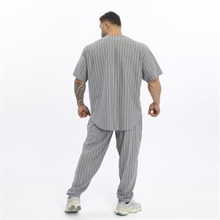 Mens Cotton Sweatpants With Drawstring Waistband Side Pockets