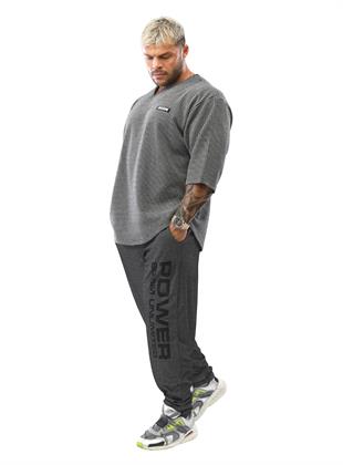 Mens Gym Pants Loose Fit Baggy Pants 