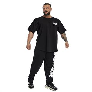 Mens Gym Pants Loose Fit Cotton Baggy Pant
