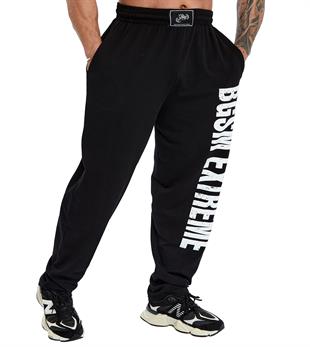 Mens Gym Pants Loose Fit Cotton Baggy Pant