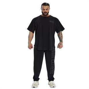 Mens Gym Pants Loose Fit Cotton Baggy Pant