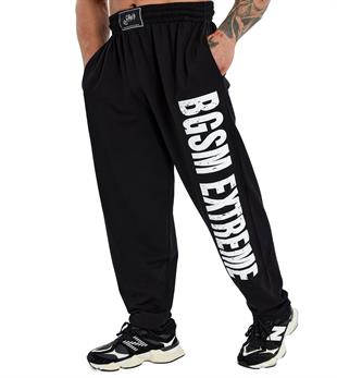Mens Gym Pants Loose Fit Cotton Baggy Pant