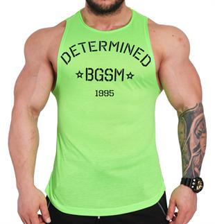 Mens Gym Tank Top Neon