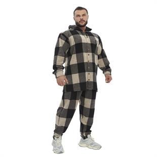Mens Hooded Overshirt Winter Jacket