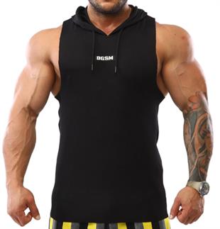 Mens Hoodie Tank Top