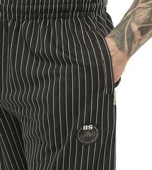 Mens Loose Fit Gym Sweatpants with Zippered Pockets