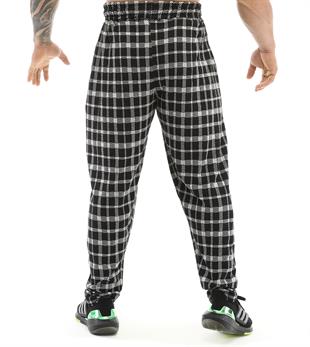 Mens Loose Fit Plaid Sweatpants BGSM PNT1332
