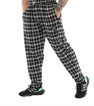 Mens Loose Fit Plaid Sweatpants BGSM PNT1332