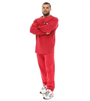 Mens Loose Fit Sport Pants Middle Thick